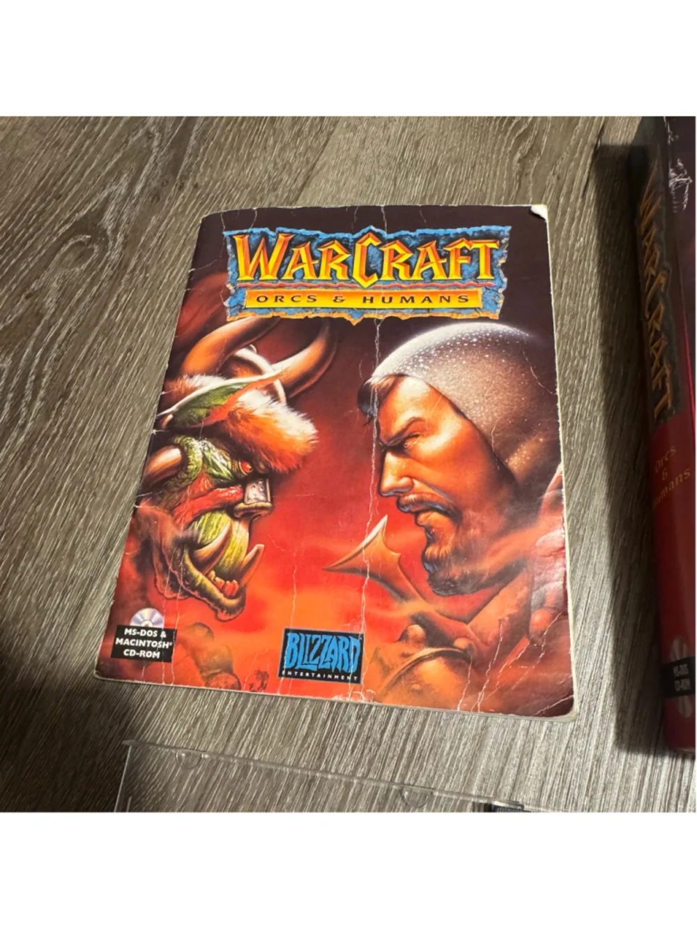 Vtg Vintage 1994 Blizzard Warcraft: Orcs & Humans PC Video Game